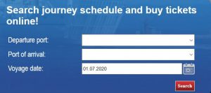 Jadrolinija booking screen
